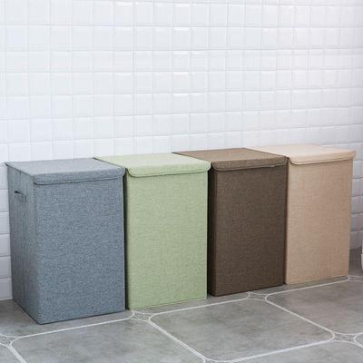 Nordic Style Foldable Fabric Laundry Basket - Large Capacity Hamper for Dirty Clothes