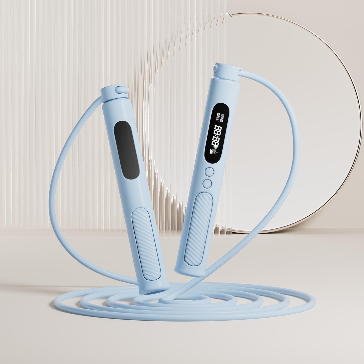 Rechargeable Jump Rope for Middle School Entrance Exam & Speed Training - Suitable for Primary, Secondary, and Kindergarten Students