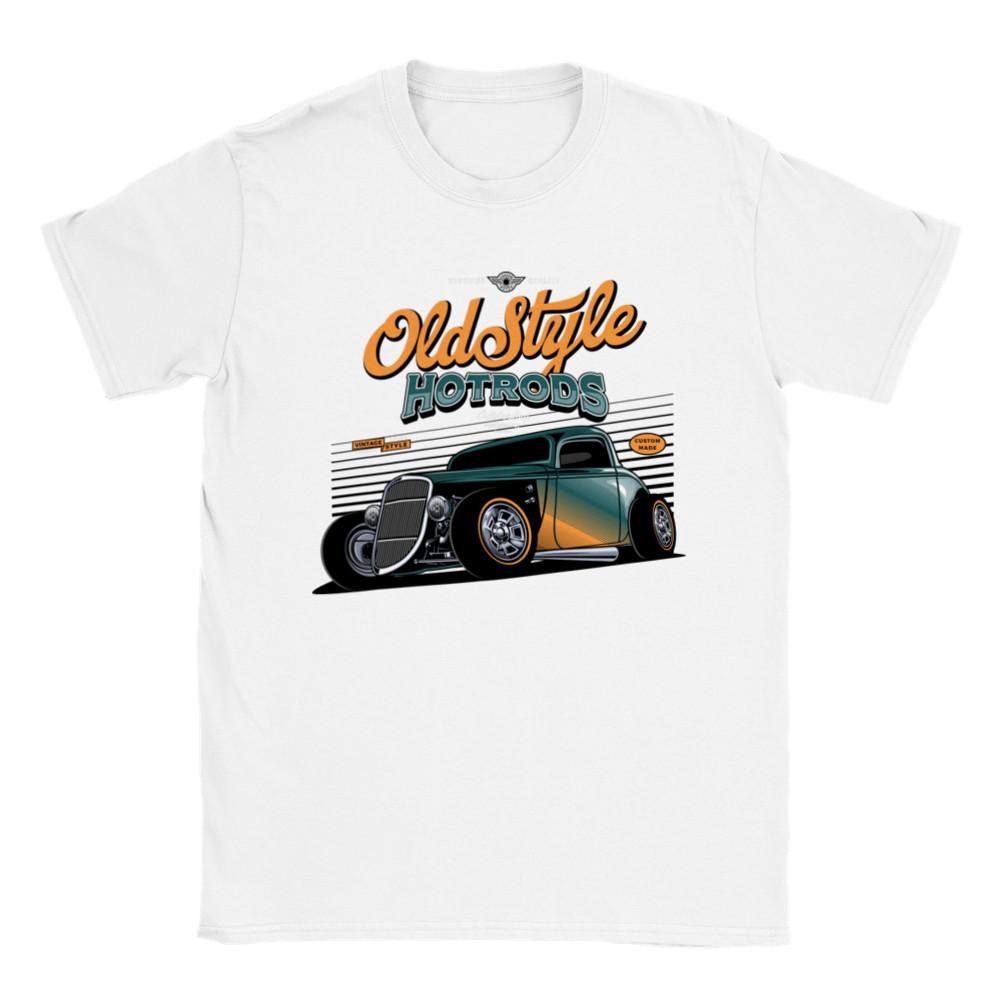 Old Style Hot Rods - Unisex Crewneck T-shirt Unisex T-Shirt XL