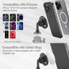 Tripods Accessories Selfie Stick Spiral Magnetic Phone Bracket With 1/4"-20 Tripod Mount Adapter Use For Magsafe iPhone Samsung