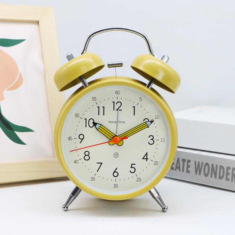 Small Alarm Clock for Students To Wake Up Artifact Boy Special Clock for Primary School Students Home Silent Desktop High-value Clock