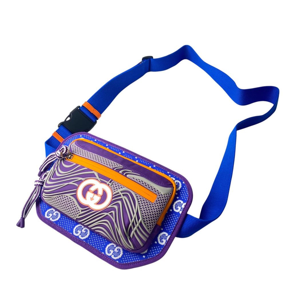 Used GUCCIbody bag multicolor Nylon mens