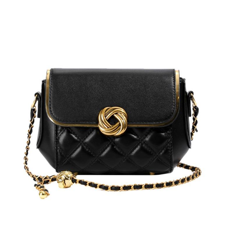 Net Supply Diamond Chain Small Square Bag New Trendy Fashion Versatile Shoulder Bag Messenger Bag