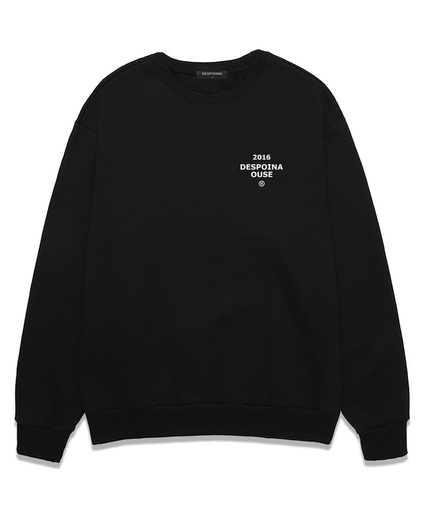 Ujeu Basic Logo Sweatshirt (Dls014) Melange Gray (Type B)