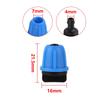 1/4" Hose Water Tube Connector Tee End Plug Blue Joint 6mm Nozzle Coupling Garden Micro-Irrigation Adapter Watering Pipe Fitting