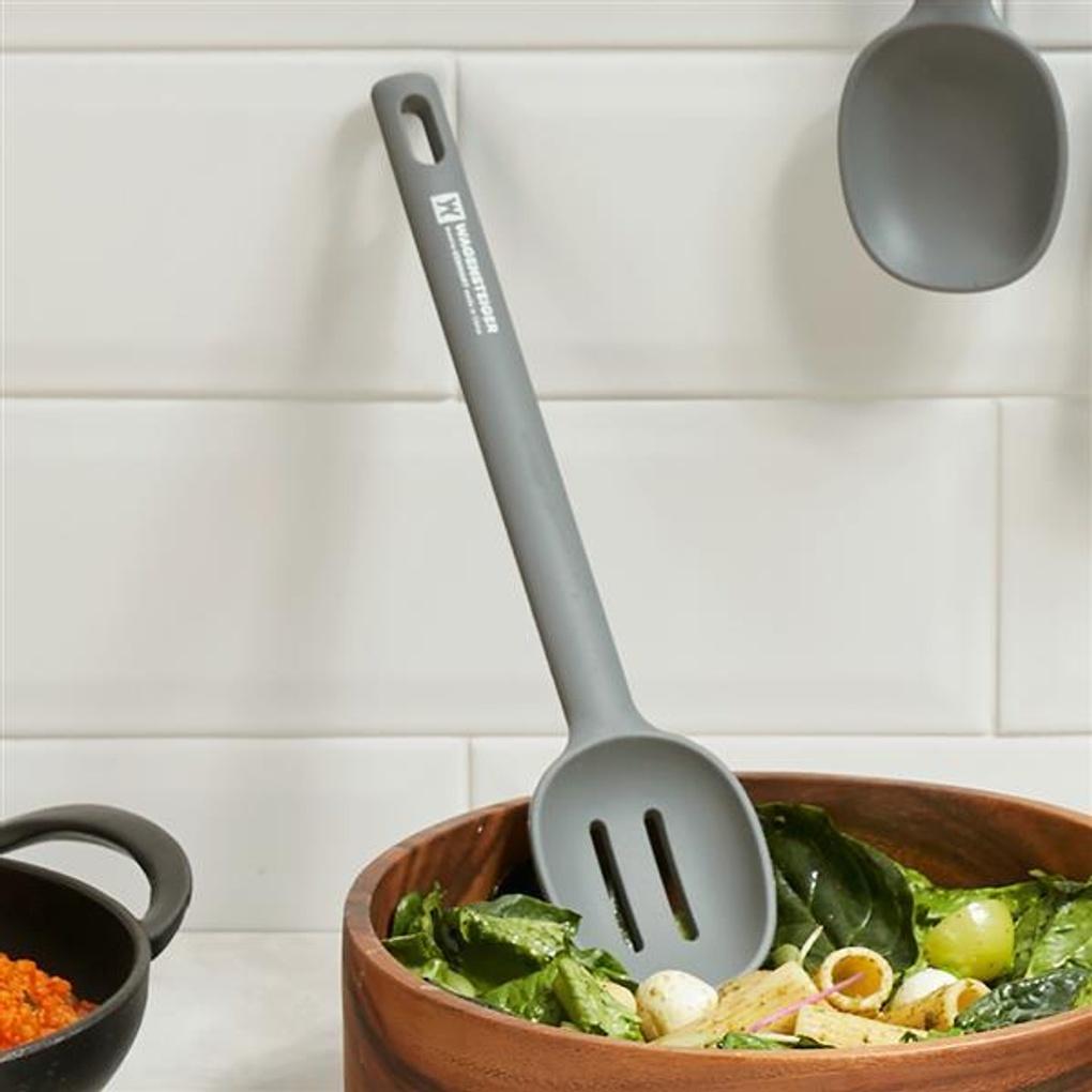

WAGENSTEIGER Edel Silicone Two-Hole Spoon_Dark