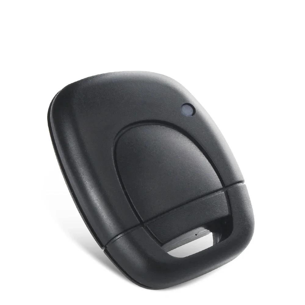 1 Botões Chaveiro Remoto Carro Carcaça Capa Estojo Para Renault Clio 2001-2008 Symbol 2011 Kangoo 2002-2004 Estojo de Entrada Sem Chave