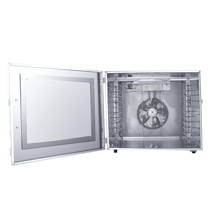 Multifunctional 6-Layer Stainless Steel Dehydrator for Fruits, Vegetables & Pet Snacks