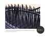 5-Piece Hairdressing Set with Mirror and Scalp Massage Comb