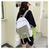 Schoolbag1011 school season new schoolbag female Korean version high school college student backpack campus girl backpack without pendant