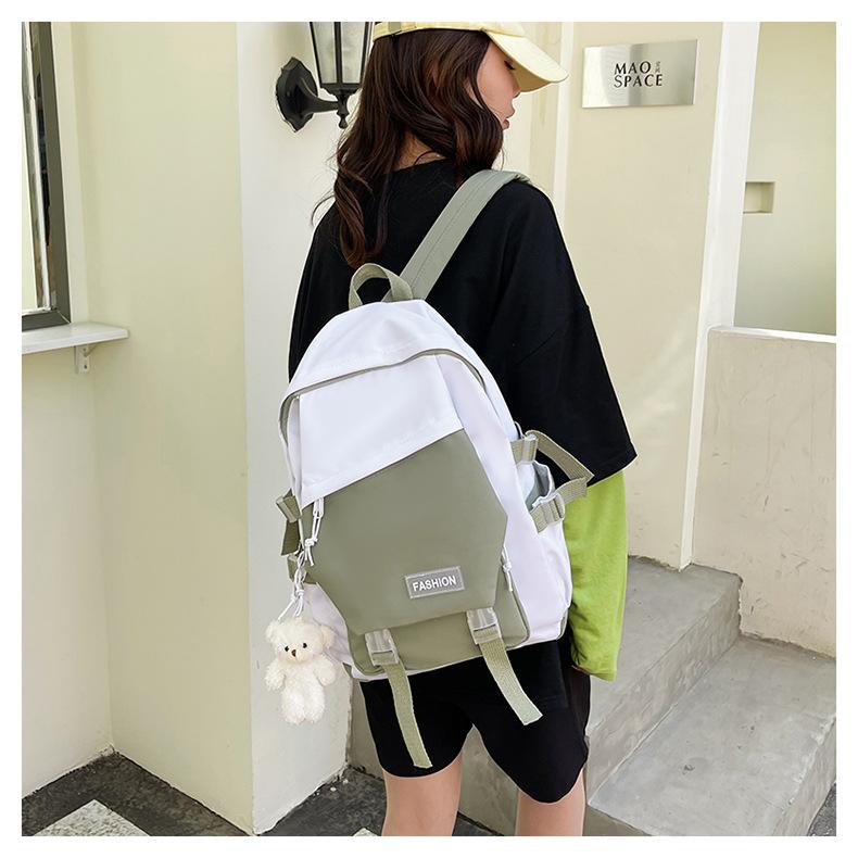 Schoolbag1011 school season new schoolbag female Korean version high school college student backpack campus girl backpack without pendant