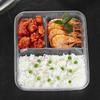 Einweg PP 3-Fach Takeout Lunchboxen