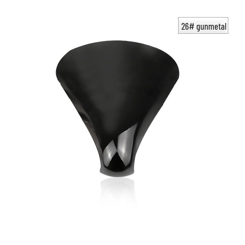 Women's Pointed Toe High Heel Protector - Leather Anti-Kick Decorative Cover with Metal Cap for Shoe Protection.