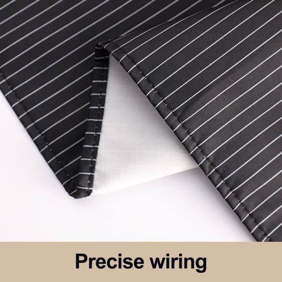 Detachable Towel Apron Waterproof Oil-Proof Fabric Thickened Kitchen Apron with Cross-Back Straps Breathable Adjustable