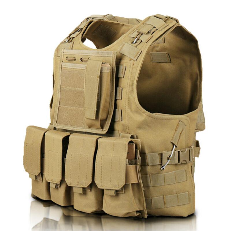 Taktische Weste CS Spiel Airsoft Sturm Molle Weste Ausrüstung Outdoor Bekleidung Jagd Tarnweste Kampf Sicherheitsweste