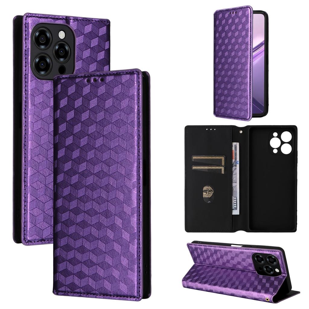 Leder-Flip-Cover für Doogee Note 58/Note 58 Pro, PU-Telefonhülle, Rundumschutz, stoßfest mit [RFID-Blockierung]