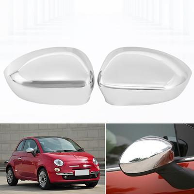 Left Right Rearview Mirror Cover Cap Mirror Glass For Fiat 500 500C GRANDE PUNTO 595 ABARTH 695 2007-2024 735452185 735452186
