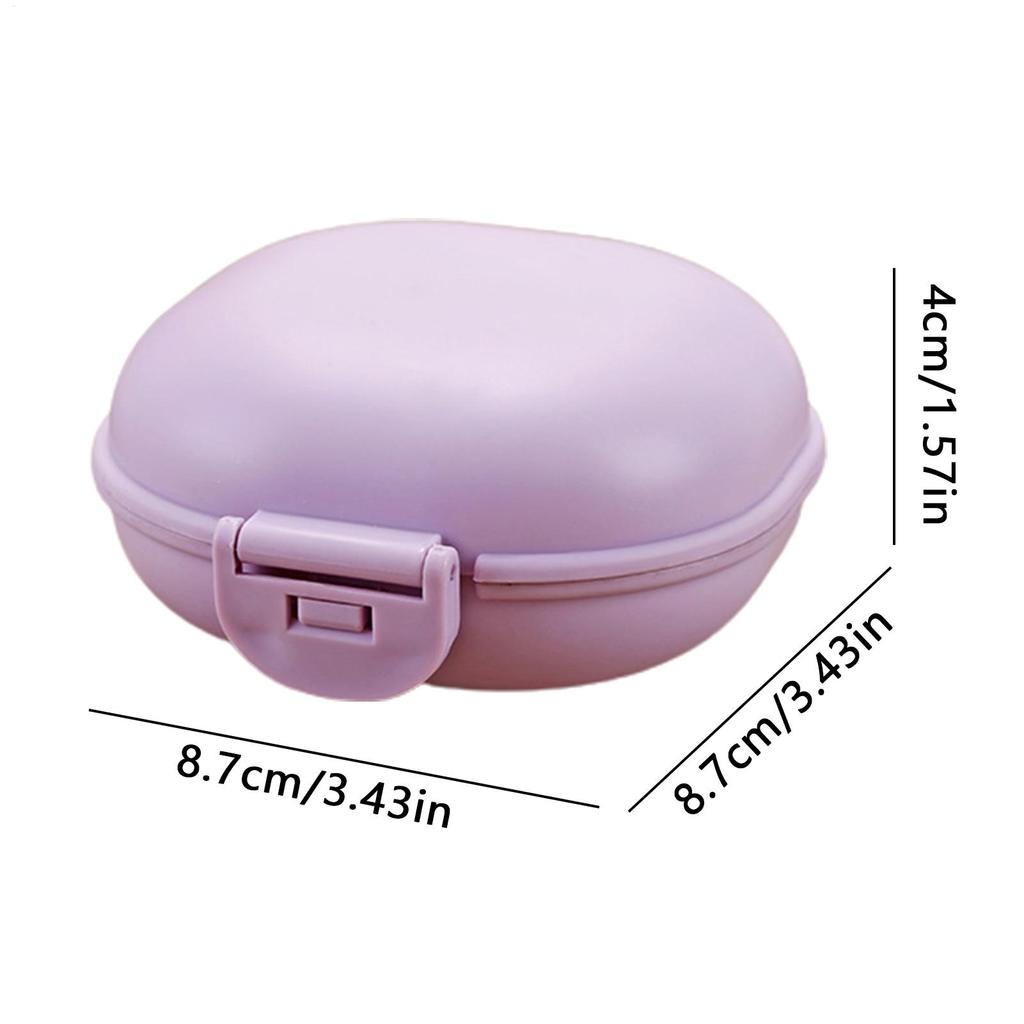Shampoo Bar Holder Bathroom Shower Soap Box Portable Soap Tray Container With Lids Soap Dish Case for Shower Traveling