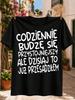 Featuring Every Day I Wake Up More Handsome But Today I Overdid It Rounded Hand Drawn Lettering Unisex All TShirt