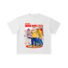 260 GSM Double Yarn 32 Count 100% Cotton Sakamoto Days V2 Print Unisex Heavy Cotton T Shirt