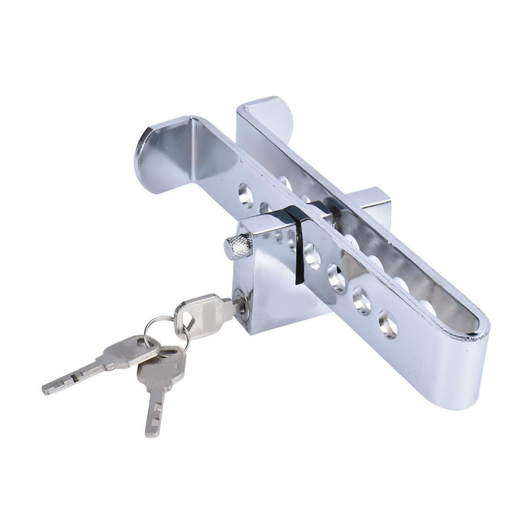 Car Brake Clutch Lock Anti Theft Stainless Steel Rustproof Security Tool for Pedal Accelerator
