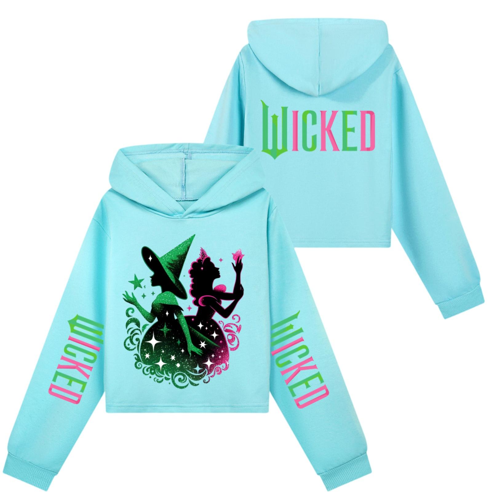 

Детский пуловер с длинным рукавом, свободного кроя, с капюшоном и принтом в виде букв 130