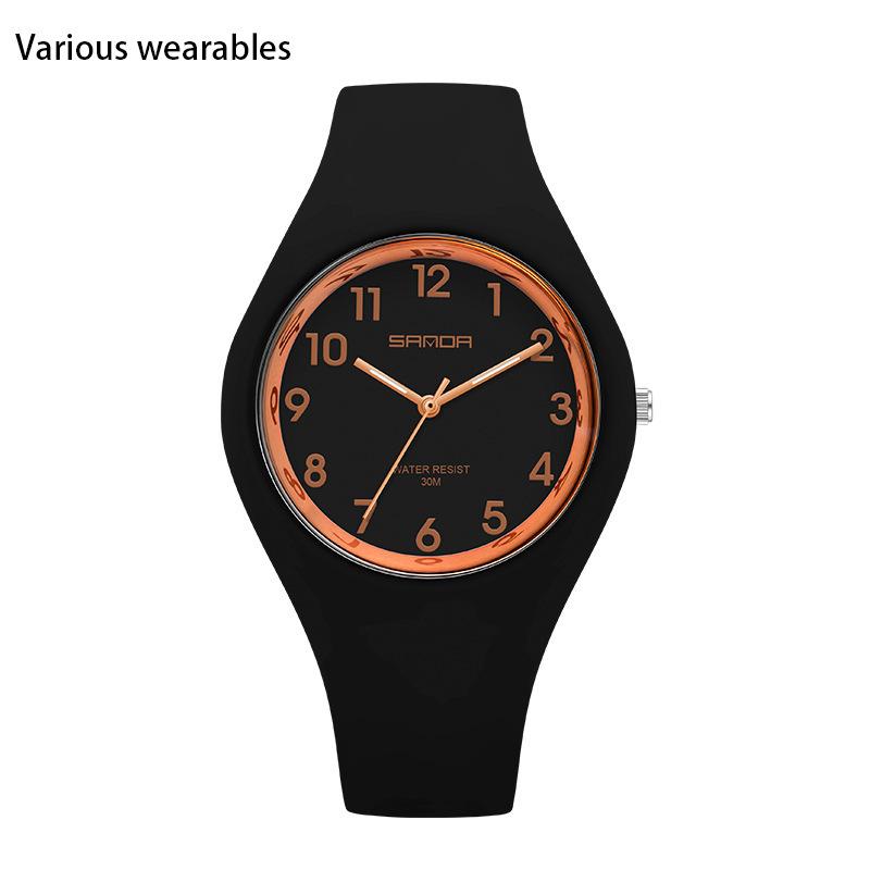 Jelly Is A New Type of Women's Electronic Watch Small Personality Fashion Trend Electronic Quartz Women's Watch