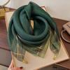 90*90cm Women's Scarf Magnetic Clasps Spring Stylish and Versatile Neck Scarf Warm and Cozy