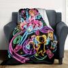 Sakura Kinomoto Print Flannel Blanket High Quality Warm Comfortable Cover for All Seasons Perfect for Gifts Home Decor