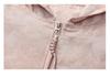 Hooded Spring Jacket for Women 40-60: Plus Size, Stylish & Comfortable for Middle-Aged & Elderly.