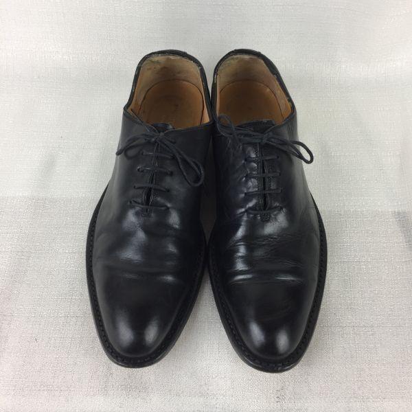 Androgyn Ganzleder Wholecut Mckay Konstruktion Business-Schuhe Schwarz Größe 41.5 Herren(GEBRAUCHT)