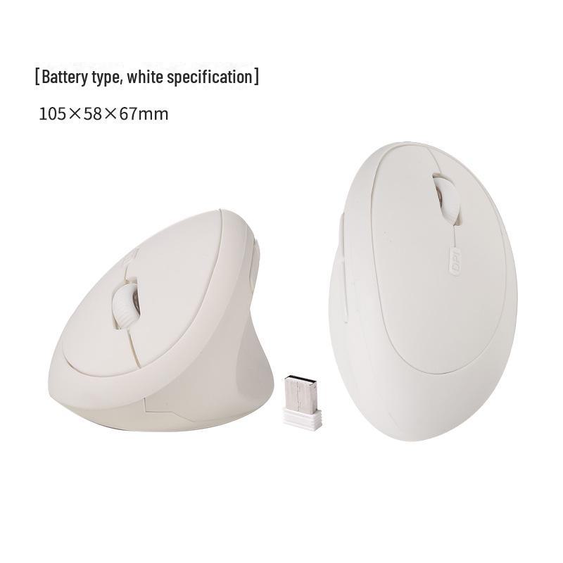 Kompakte ergonomische vertikale Bluetooth-Maus für Mädchen