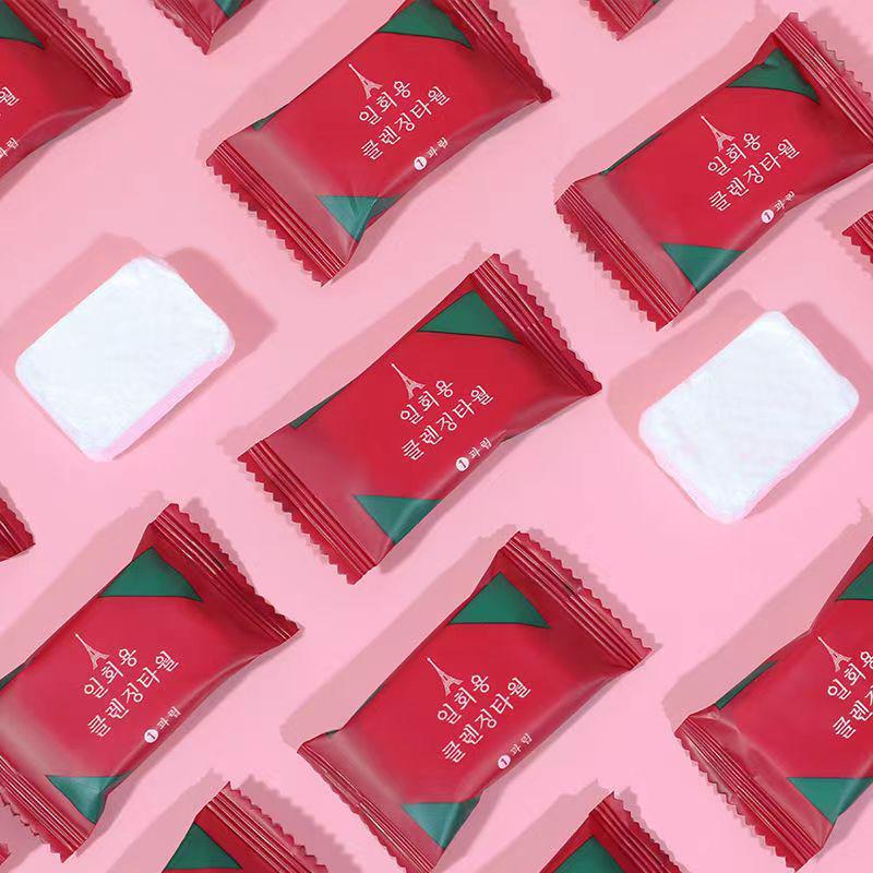 Prosop de baie din bumbac comprimat, de unică folosință, îngroșat, mare, pentru călătorii