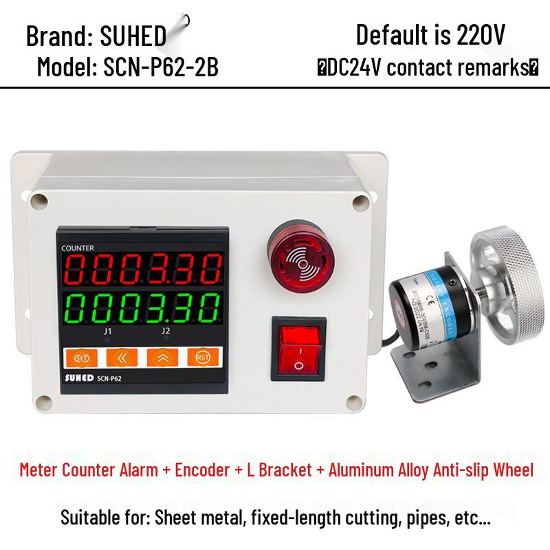 Intelligent Digital Display High-Precision Roller Encoder Edge Banding Machine Odometer Counter (Fully Automatic)