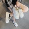 Platform White Shoes Women's Spring New Leather Casual Sports Board Shoes Single Shoes