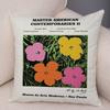 Andy Warhol Sunset Cat Cattle Banana Pillowcase Decor Nordic Pillow Case For Sofa Home Plush Throw Vintage Cushion Cover