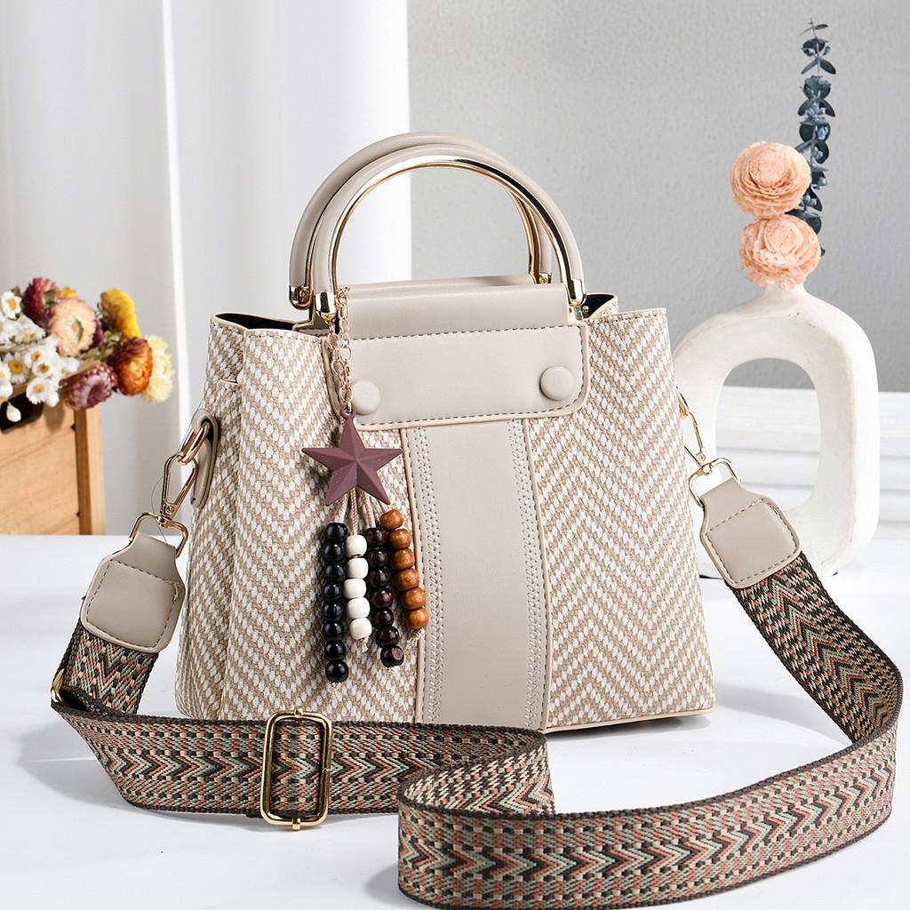 Fashion French Handheld Water Bucket Bag With Pu Material For Daily Use