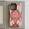 Luxury Retro Red Album Phone Case for iPhone 17 16 15 14 13 12 11 X XS XR XSMAX Air Pro Max Plus Luxury Double-layer Back Cover