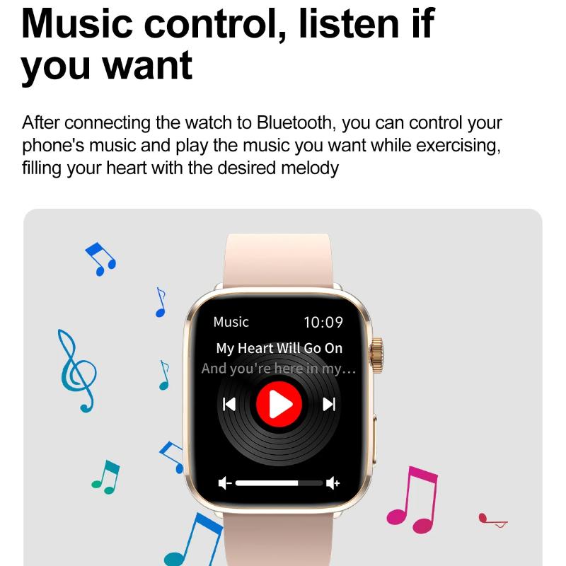 2025 Nové chytré hodinky pro zdraví krevního tlaku s NFC Muži 24hodinový srdeční tep Bluetooth hovory AI Diagnostika Chytré hodinky pro IOS Android