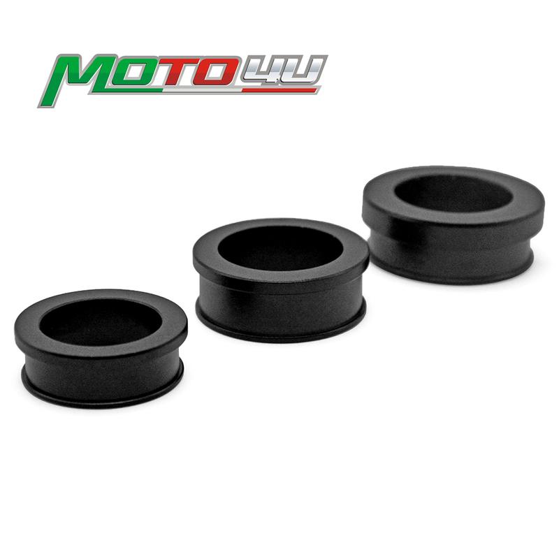 For SUZUKI GSXR1000 GSX-R1000 2017 2018 2019 2020 3PCS Motorcycle Aluminium Captive Racing Front and Real Wheel Spacer Kit 1set