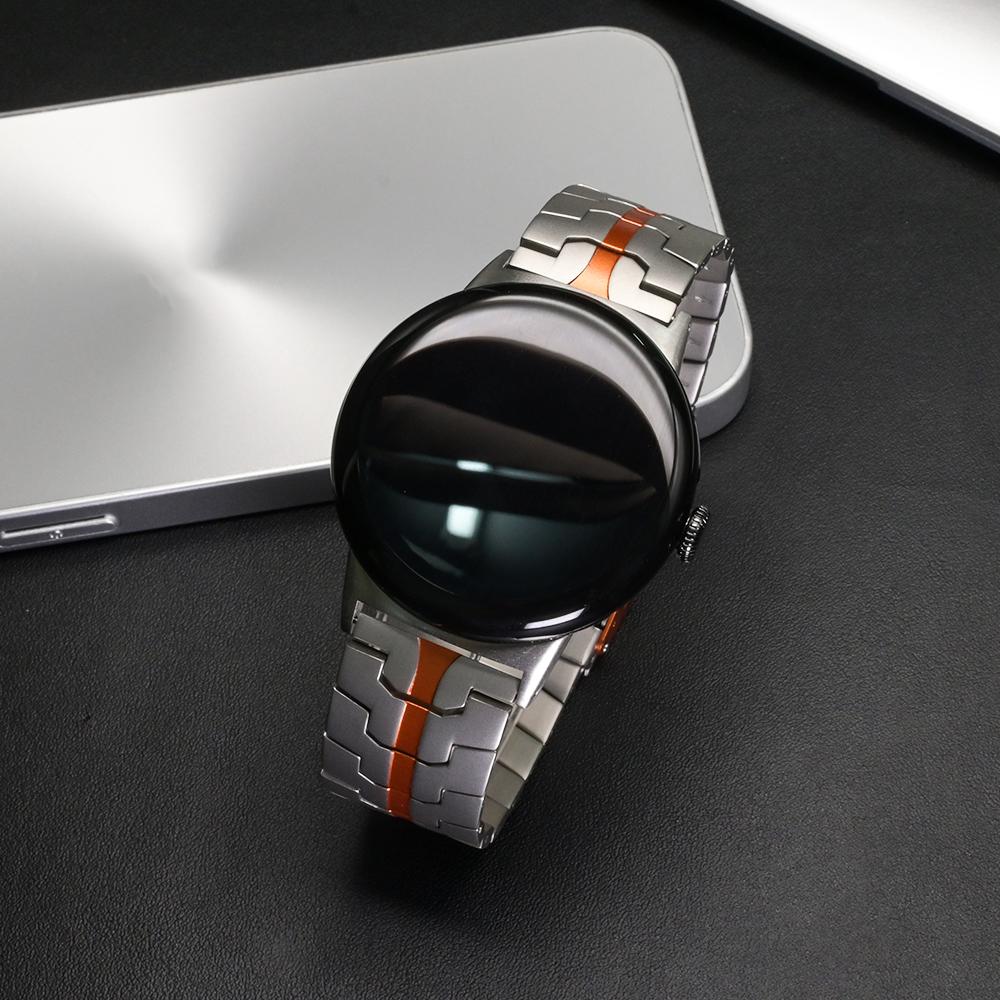 Stainless Steel Band for Google Pixel Watch 4 45mm Accessories Luxury Wrist Strap for Google Watch Pixel 3 45mm Watchband Correa