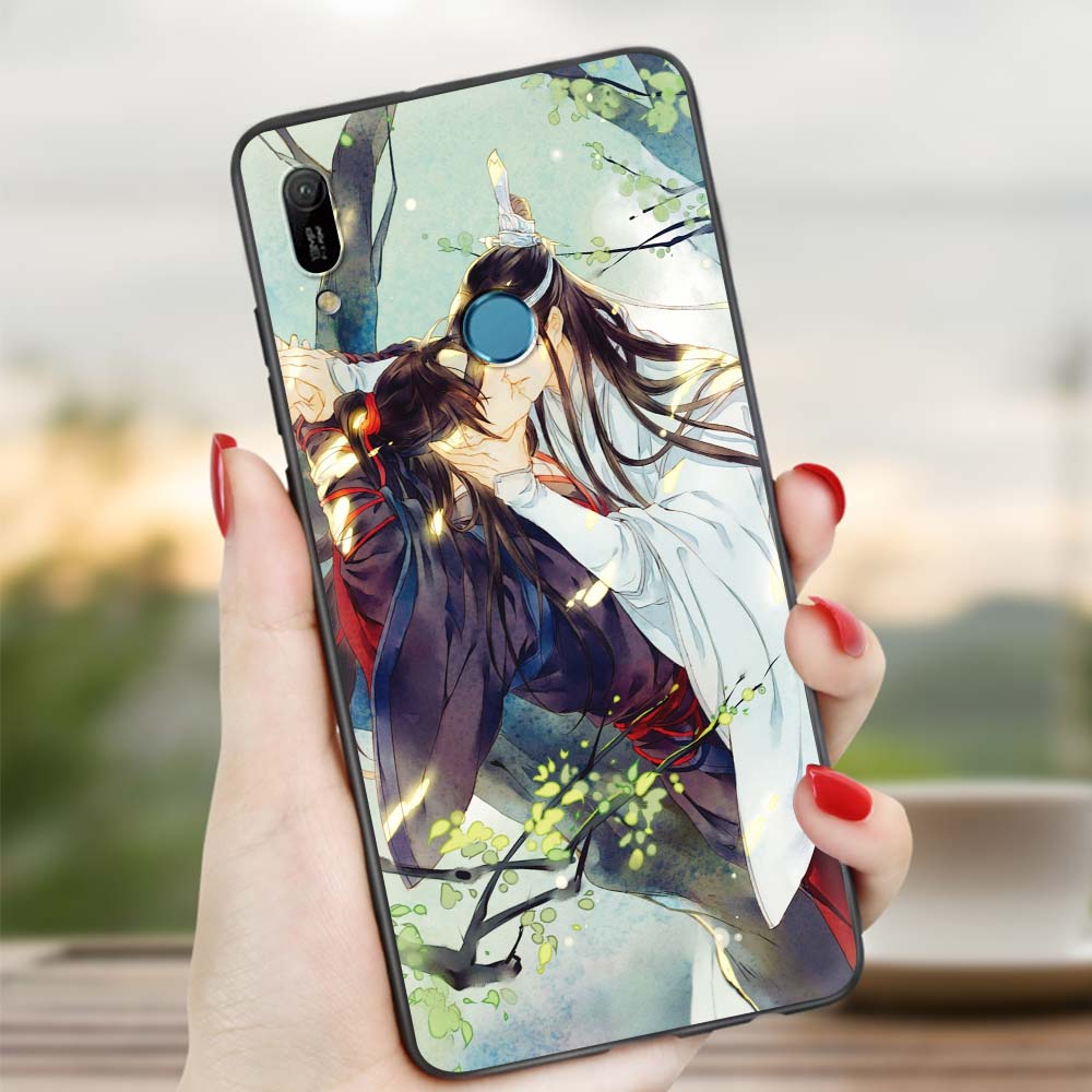 Mo Dao Zu Shi Wei Wuxian Anime Book Case For Huawei P30 Pro P40 Lite E P Smart Z Y7 Y6 2019 Silicone Back Phone Cover Mobile Bag
