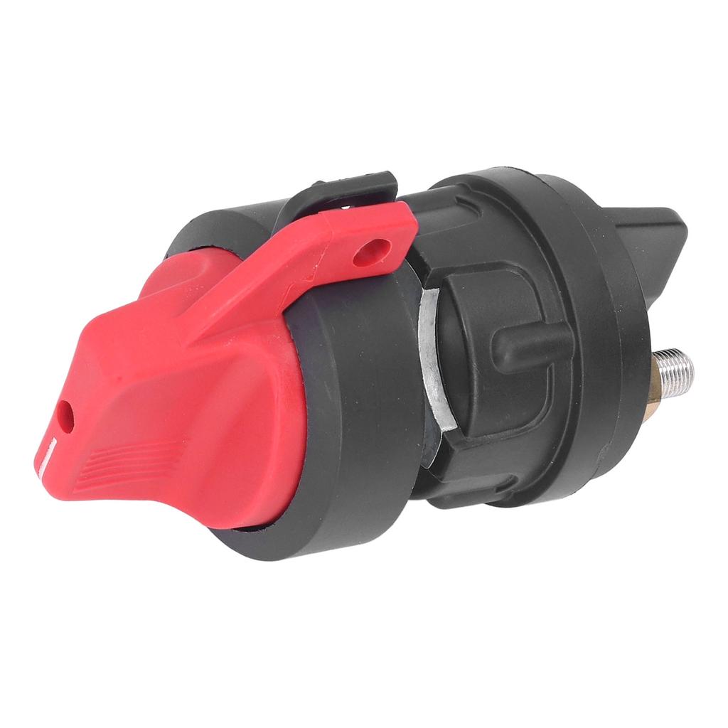 Battery Disconnect Switch Rotary Knob Type Power Cut 12V 300A Anticreep for Boat Car RV Yacht