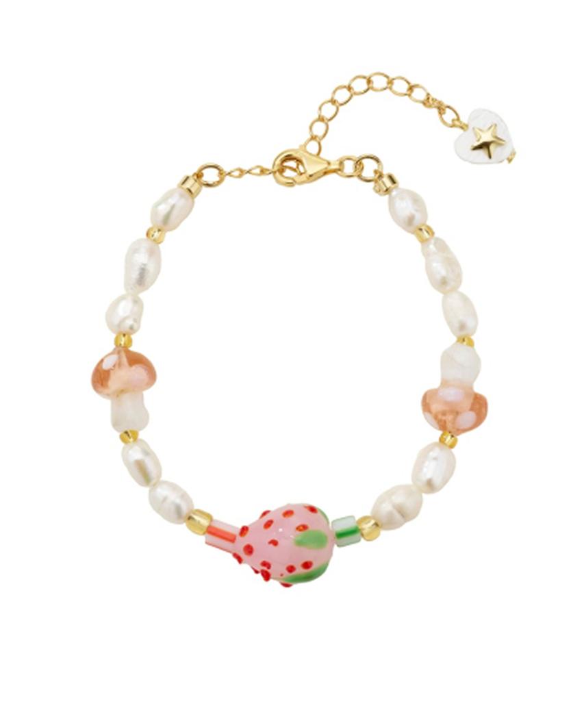 Findelise 925 Freshwater Pearl Berry Berry Bracelet