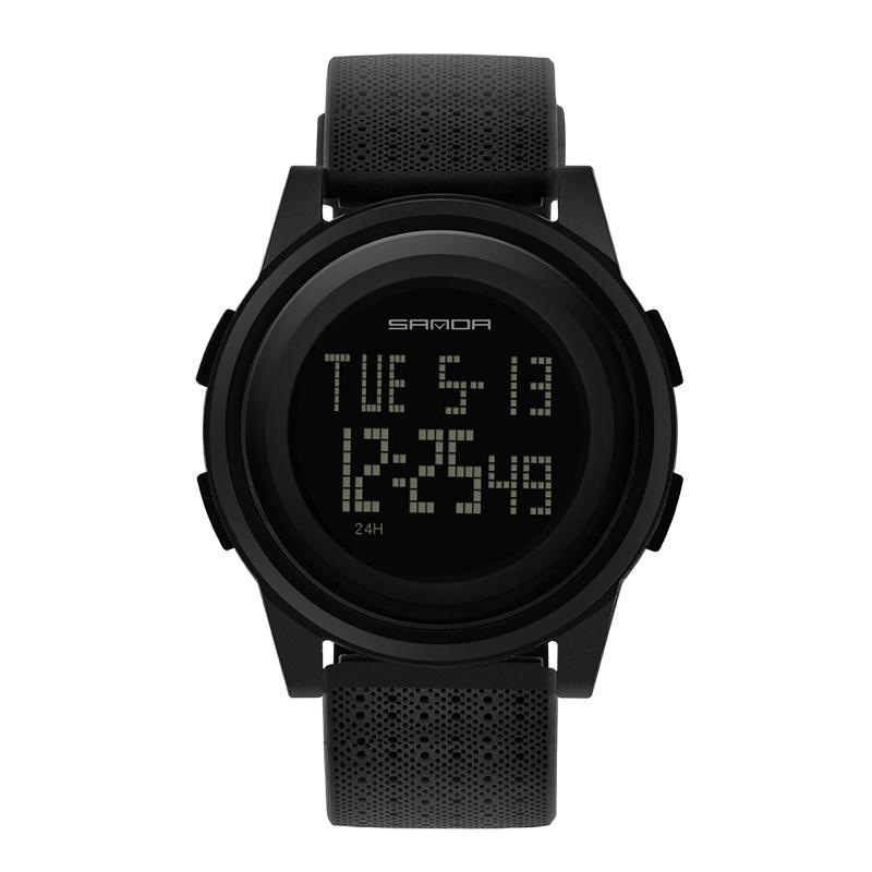 SANDA 337 Fashion Men s Women s Electronic Watch Japanese Electronic Movement Date Weekly Luminous Multifunction Wrist Watch