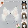 Handmade Fox Ear Headband Cosplay Accessory Anime Convention Cute Animal Ears Hair Band Women Men