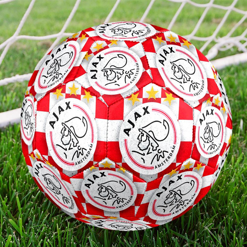 AFC Ajax Emblem Design Size 5 Soccer Balls, High-Quality, Anti-Slip, Protective Football, a Unique Gift Suitable for Birthdays, Christmas