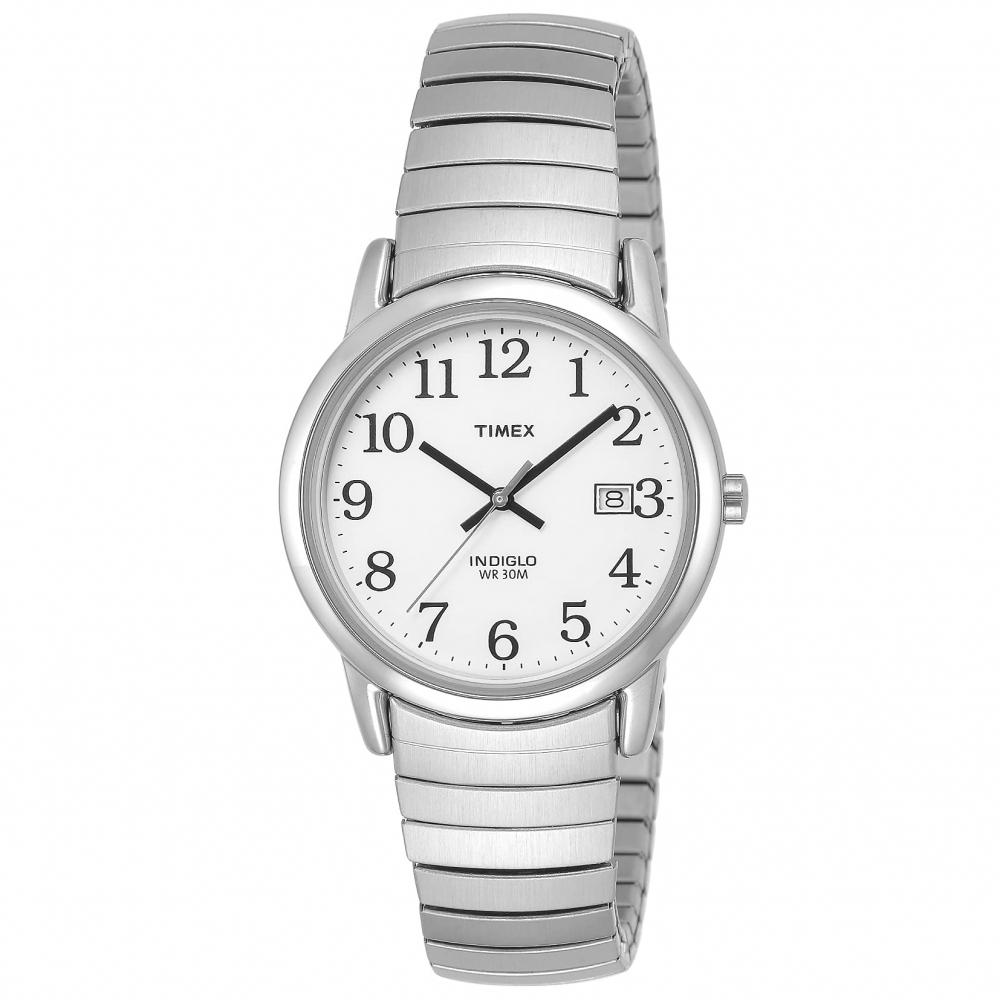

[timex] Wristwatch Easy Reader White Dial Quartz Daily Life Waterproof Mineral Glass 35mm T2h451 Silver
