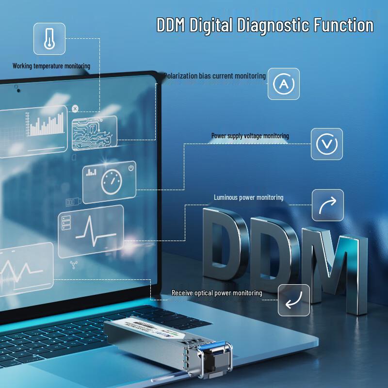 AIDIKAN Gigabit Single-Mode SFP Optical Transceiver Module