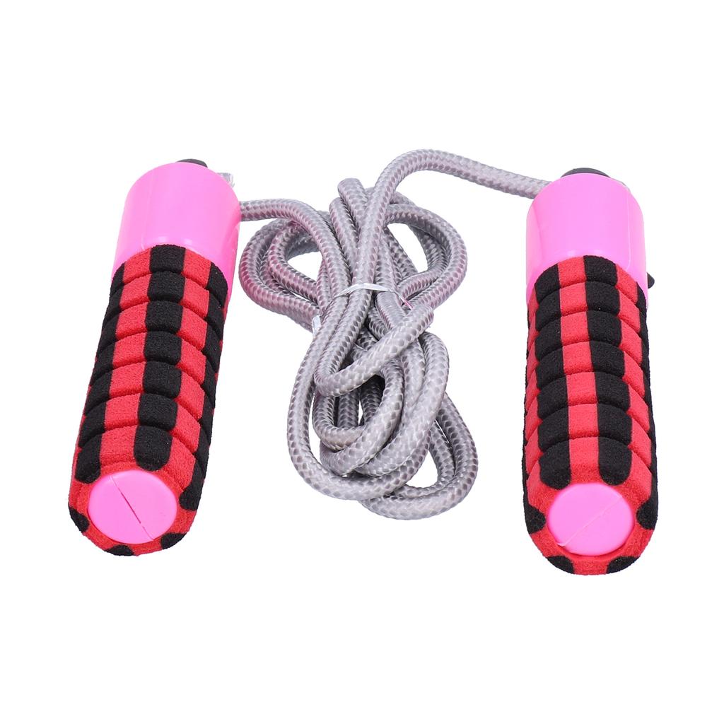 Unisex Jump Ropes with Electronic Counter Adjustable Counting Skipping Rope for ExerciseRed